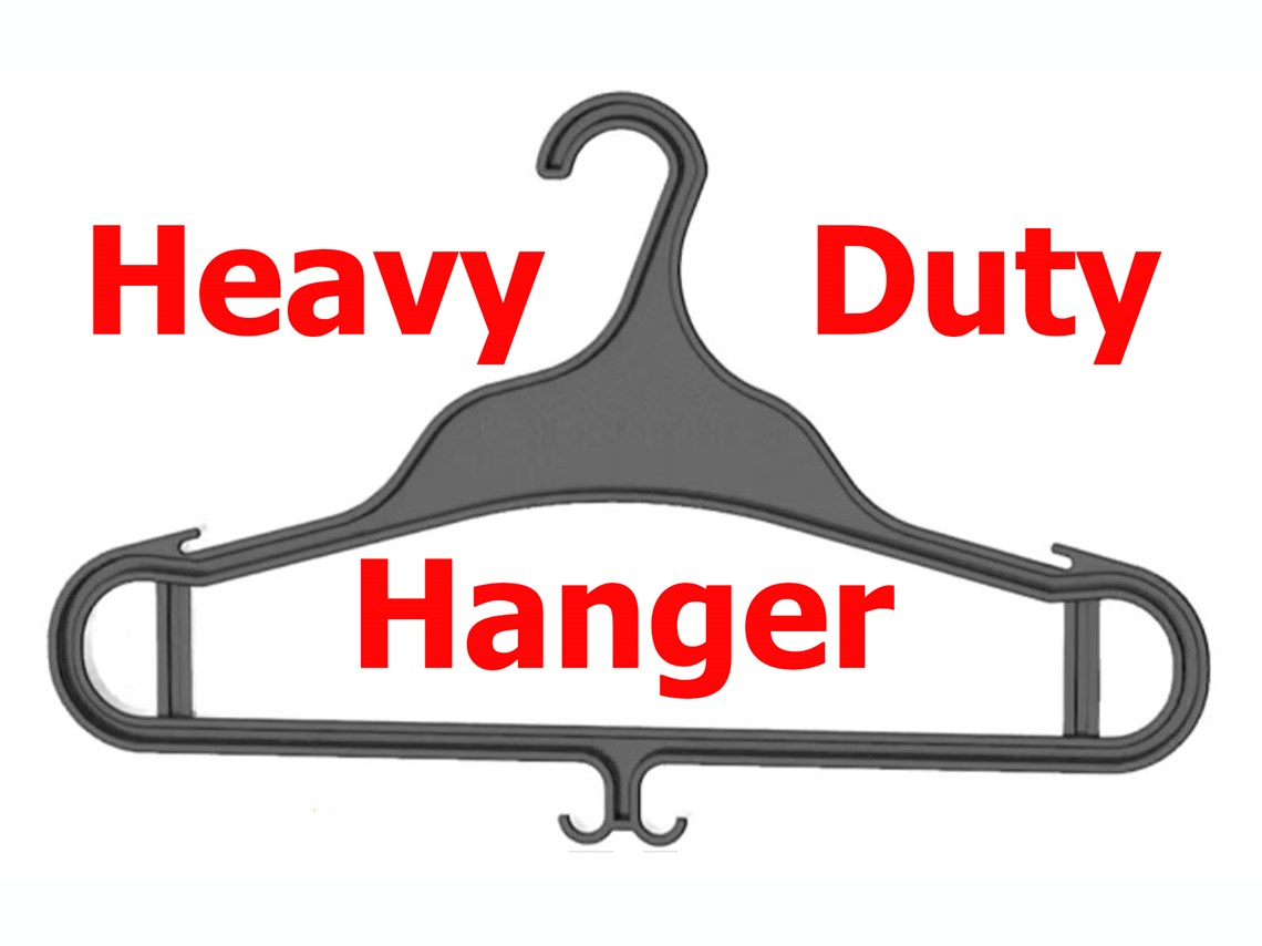 Wunderlich Heavy Duty Coat Hanger