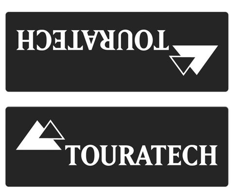 Touratech Case Box Fork Decals Stickers Graphic Set Vinyl Adhesive 6 Pcs 