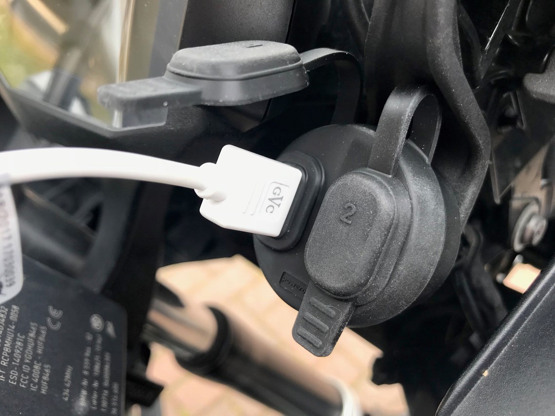 Thronebikeparts - Double socket USB for BMW