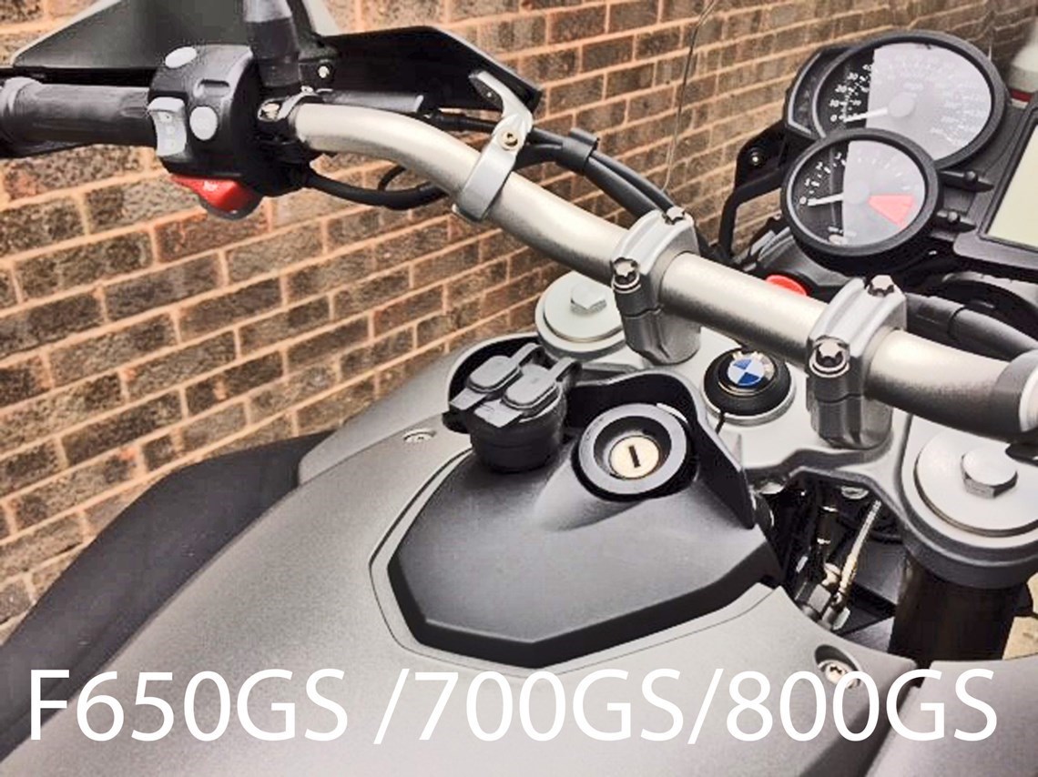 Nippy Normans dual USB socket for BMW motorcycles (PLUG AND PLAY)