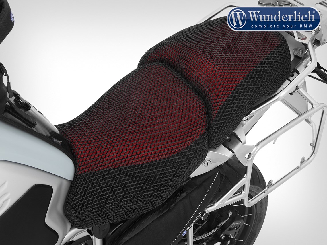 prasku 2xUniversal Motorcycle Cool Seat Cover Mesh Cushion for R1200GS R1200RS 2018 
