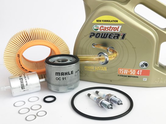 Service Kit (WITH OIL) single spark plug R1150GS/1150Adv, R1150R/RS/RT and more