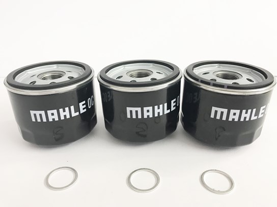 Mahle oil filters R1200GS LC/Adventure LC, R1200RT LC, R1200R LC/RS LC, R1250GS/R/RS/RT and more (3 PACK)