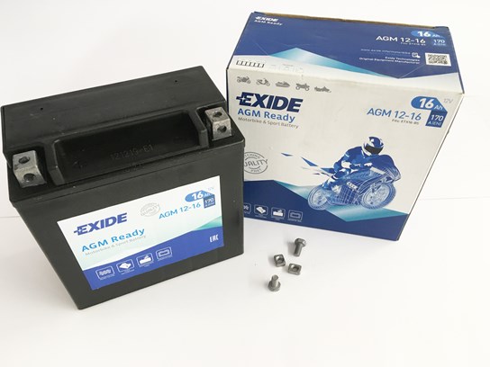 Exide battery for R1200RT LC, R1250RT, K1600 (see below)