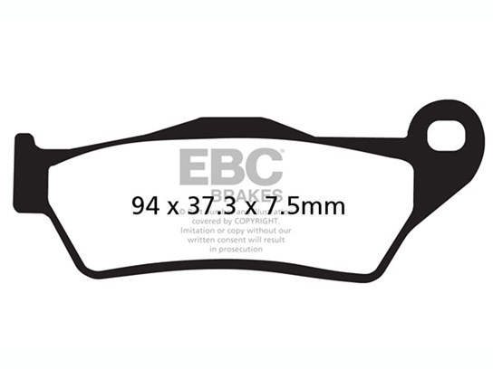 EBC disc pads for BMW (pair front) G450X