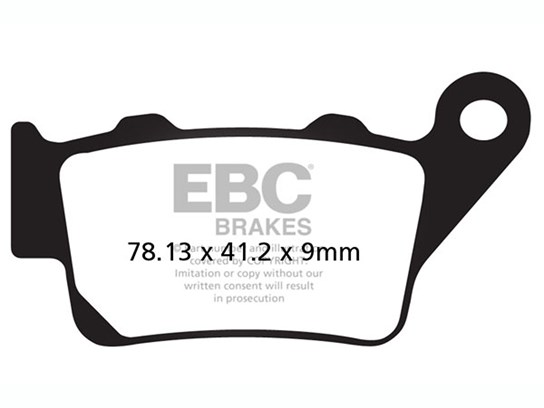 EBC disc pads for BMW (pair rear) F650 twin/700GS/800GS, F800R/S/ST, F750GS/850GS, F900R/XR, S1000XR and more