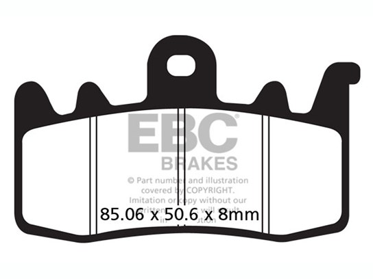 EBC disc pads for BMW (pair - front) - R1200GS LC, R1200Adventure LC and more