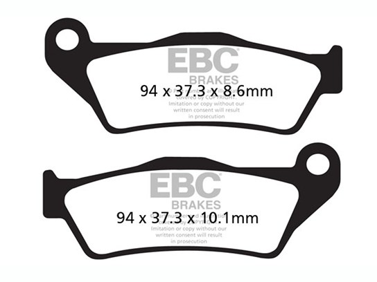 EBC disc pads for BMW (pair - rear)