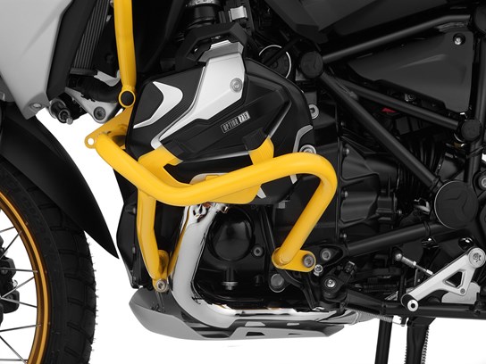 Wunderlich engine bars R1250GS 2018 on (yellow on stainless)