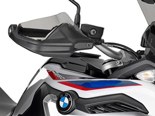 GiVi hand guard extenders (tint) F850GS 2019 on