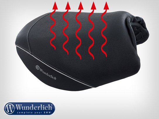 Wunderlich ACTIVE COMFORT  rider seat R1200RT LC, R1250RT with seat heating and gel insert (high)