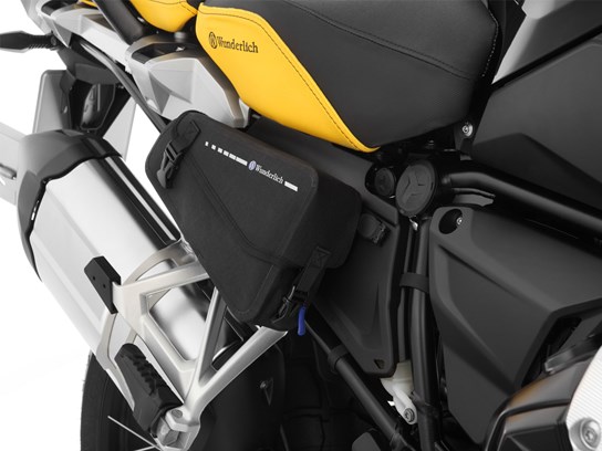 Wunderlich frame cover R1200GS LC/Adventure LC, R1250GS/Adventure (with hole for socket and 2 x Drybag side pockets)