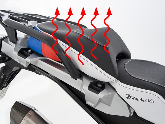 Wunderlich seat rear R1200GS LC/Adventure LC, R1250GS/Adventure (Plug and Play heated) – HP edition