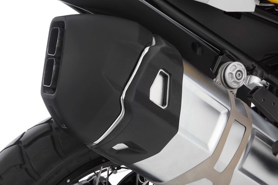 Wunderlich silencer protection R1200GS LC/Adventure LC, R1250GS/Adventure (EXHAUST GUARD)