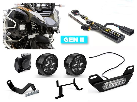 Denali Complete Gen II CanSmart D3 Kit (lighting, horn and rear light) R1200Adventure LC