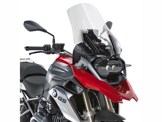 GiVi Highflow screen (NO SCREEN BRACE INCLUDED) R1200GS LC (to 2015), R1200 Adventure LC (to 2015) clear