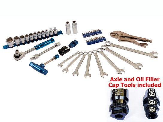 Motohansa BMW Pro Series Tool Set – Axle and Oil Filler Cap Tools Edition.