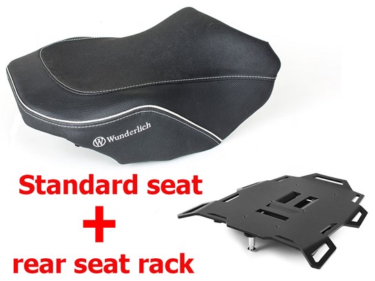 Wunderlich seat and rack Combo R1200GS LC/Adv LC/1250GS/Adventure STANDARD SEAT