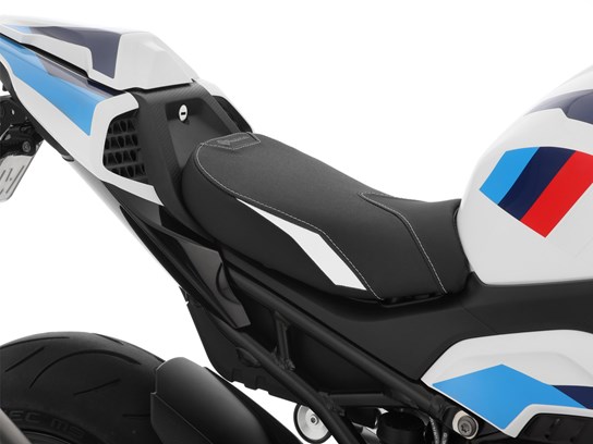 Wunderlich Active Comfort seat S1000R (2021 on), S1000RR (2019 on) WHITE FLASH