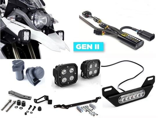 Denali Complete Gen II CanSmart D4 Kit (lighting, horn and rear light) R1250GS (NO adaptive headlight)