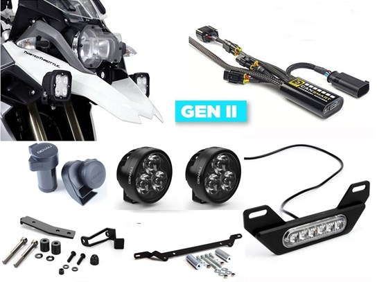 Denali Complete Gen II CanSmart D3 Kit (lighting, horn and rear light) R1250GS (NO adaptive headlight)
