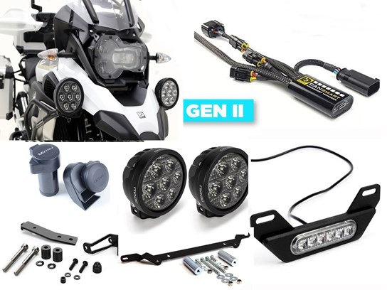 Denali Complete Gen II CanSmart D7 Kit (lighting, horn and rear light) R1250GS (NO adaptive headlight)