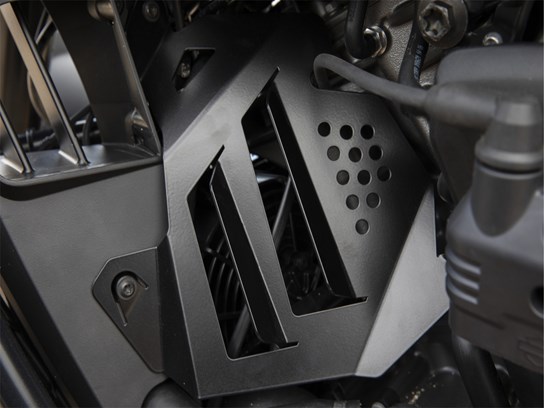 Wunderlich rear radiator cover (left) Harley Pan America