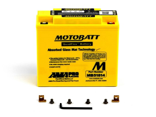 Motobatt 20% MORE CRANKING POWER battery for early K1600, R1150GS, R1150RT, early R1200RT and more