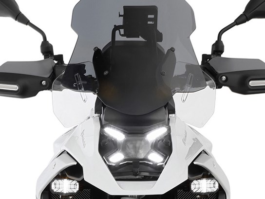 Wunderlich headlight grill - clear (removable) R1300GS