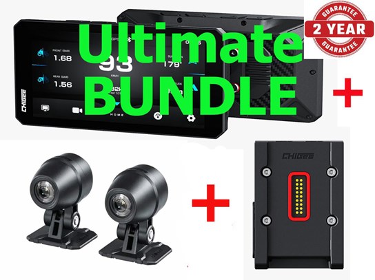Chigee Ultimate BUNDLE - 4G AIO-6LTE Smart Riding System, BMW Nav connector and cameras