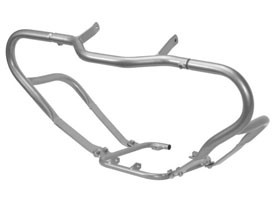Wunderlich Engine Bars - silver finish - R1200RT to 2013