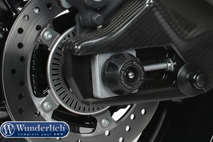 Wunderlich rear Double Shock crash protectors F750GS/850GS, F900R/XR, F900GS,,  S1000R, S1000RR/XR (including 2020 model)