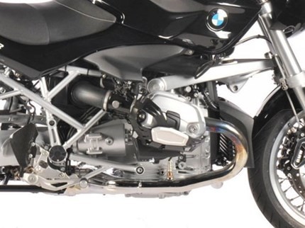 Wunderlich cylinder head protectors (pair) - R1200GS/Adv  BLACK (2010 to 2013), R NINE T (not 2021 on models)