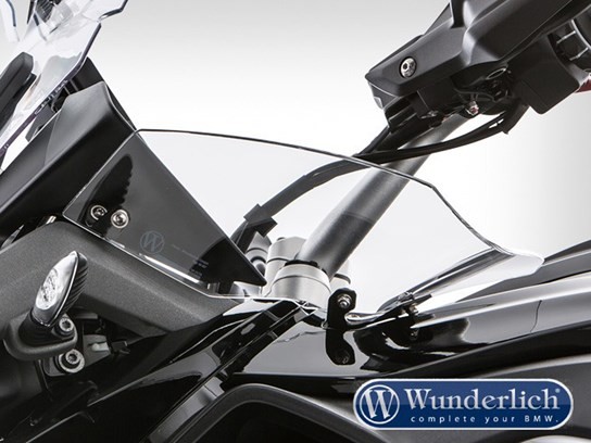 Windshield Windscreen Air Wind Deflectors Kit for BMW R1200GS Clear