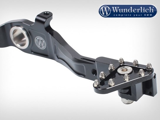 Wunderlich Adjustable Clever foot brake lever - R1200GS LC/Adv LC, R1250GS/Adventure