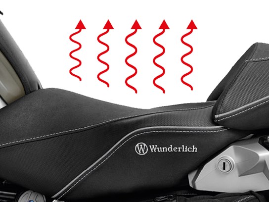 Wunderlich  ACTIVE COMFORT seat R1200GS LC/Adv LC, R1250GS/Adventure  (heated) normal height