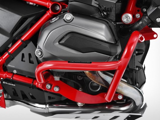 Wunderlich engine bars (red) R1200GS LC 2013 on, 2017 on, R1200R LC 2015 on, R1200RS LC 2015 on