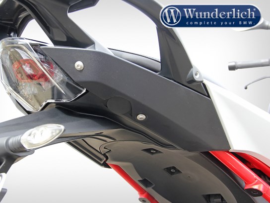 Wunderlich tail fairing cover plugs R1200R LC, R1200RS LC, R1250R/1250RS  black
