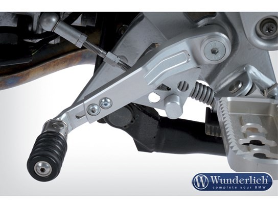 Wunderlich Adjustable Clever gear lever - R1200GS LC, R1200 Adventure LC, R1250GS/1250 Adventure