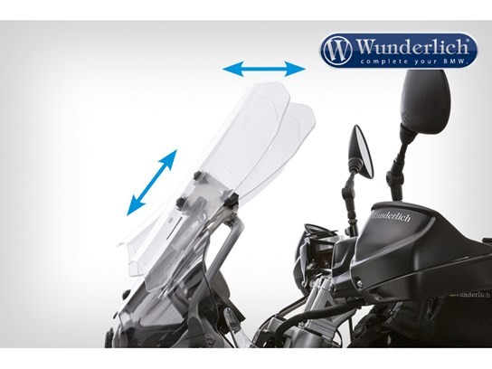 Wunderlich Touring Vario screen F700GS clear