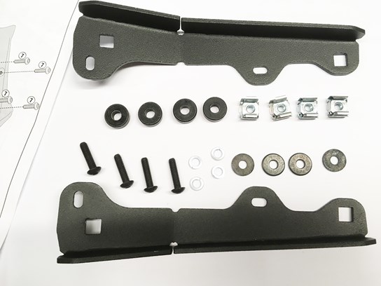 GiVi fitting kit for screens for F750GS