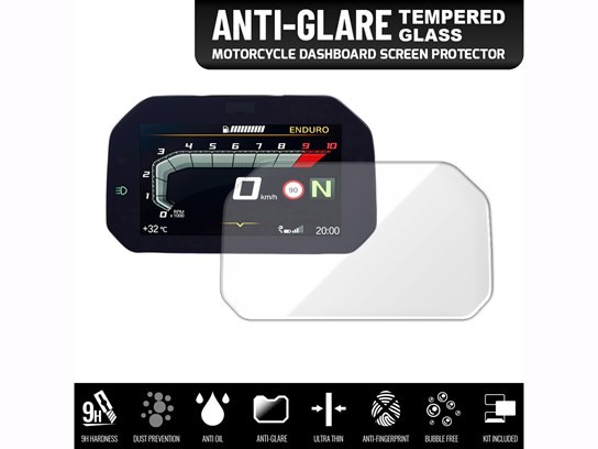 Speedo Angels Tempered TFT Glass Screen Protector (Anti-Glare) F750GS/850GS,R1200GS LC/1250/Adventure LC