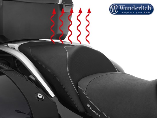 Wunderlich ACTIVE COMFORT  passenger seat R1200RT LC, R1250RT with seat heating and gel insert (standard)
