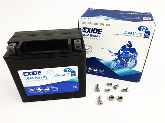 Exide battery for R1200GS/Adventure/R/RS, R1250GS/Adventure/R/RS, R NINE T and many more