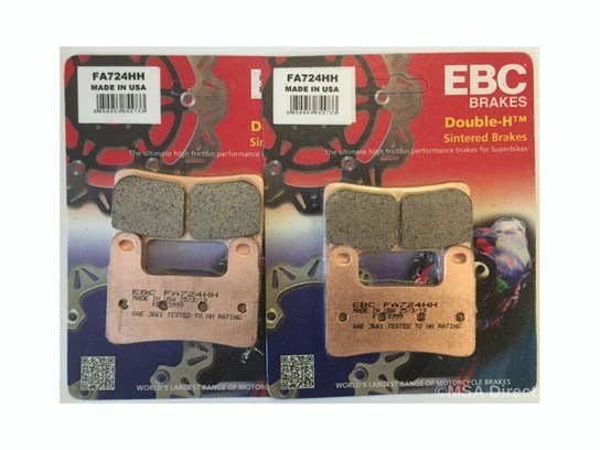 Twin Pack EBC disc pads for BMW (2 pairs front) R1250GS, R1250RT